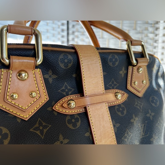 Louis Vuitton Monogram Manhattan GM Tote|Satchel, Canvas|Vachetta|Leather - Picture 7 of 16